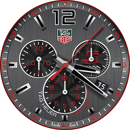 Tag Heuer F1 Senna watch face